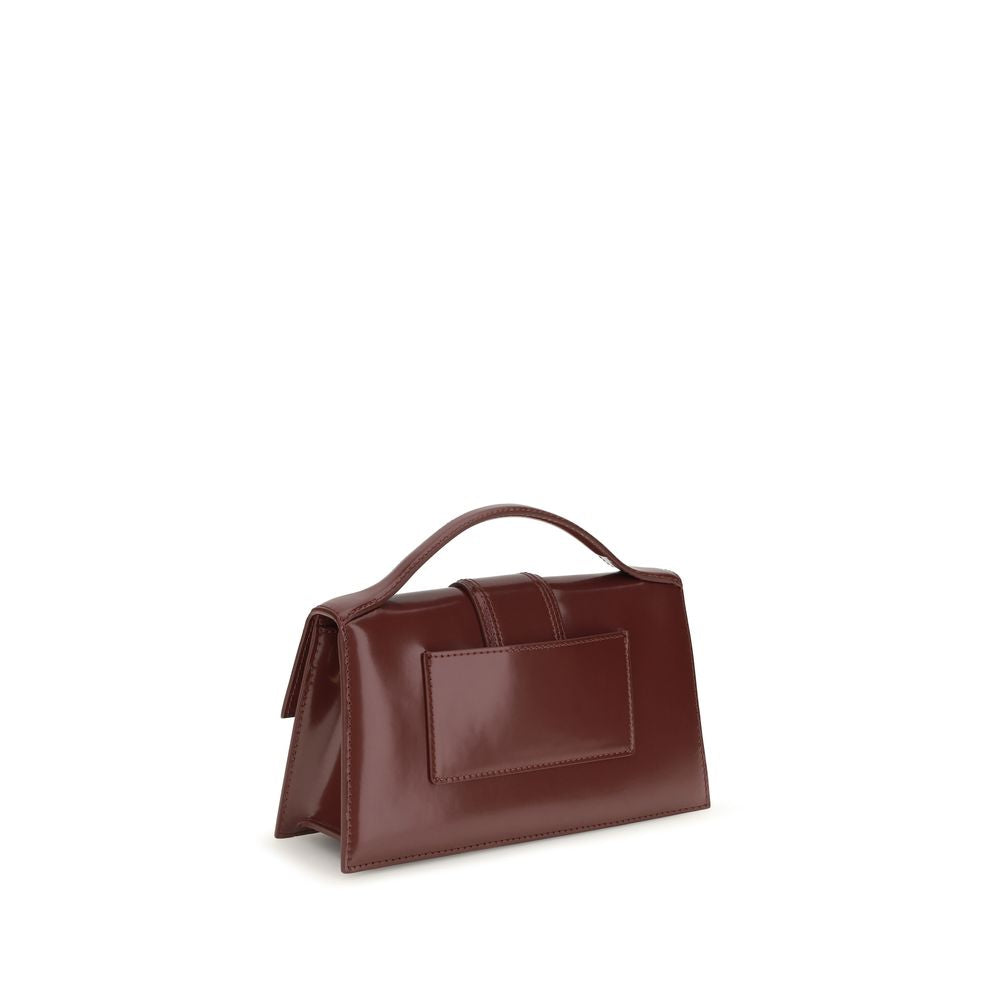Jacquemus Bordeaux Leather Shoulder Bag