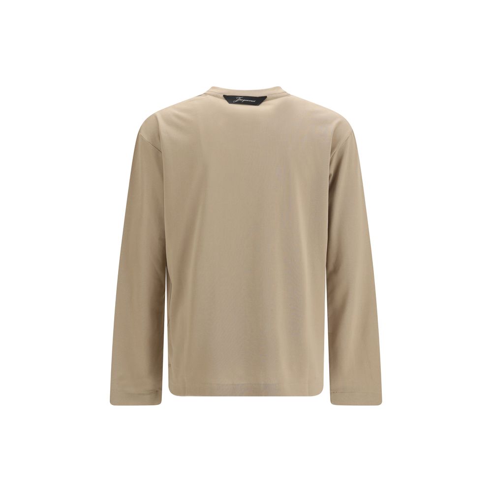 Jacquemus Beige Paper Long Sleeve T-Shirt