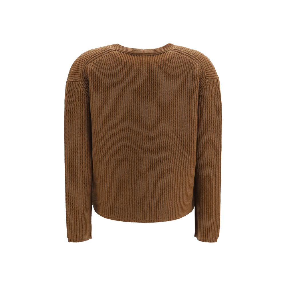 Max Mara Brown Wool Cardigan