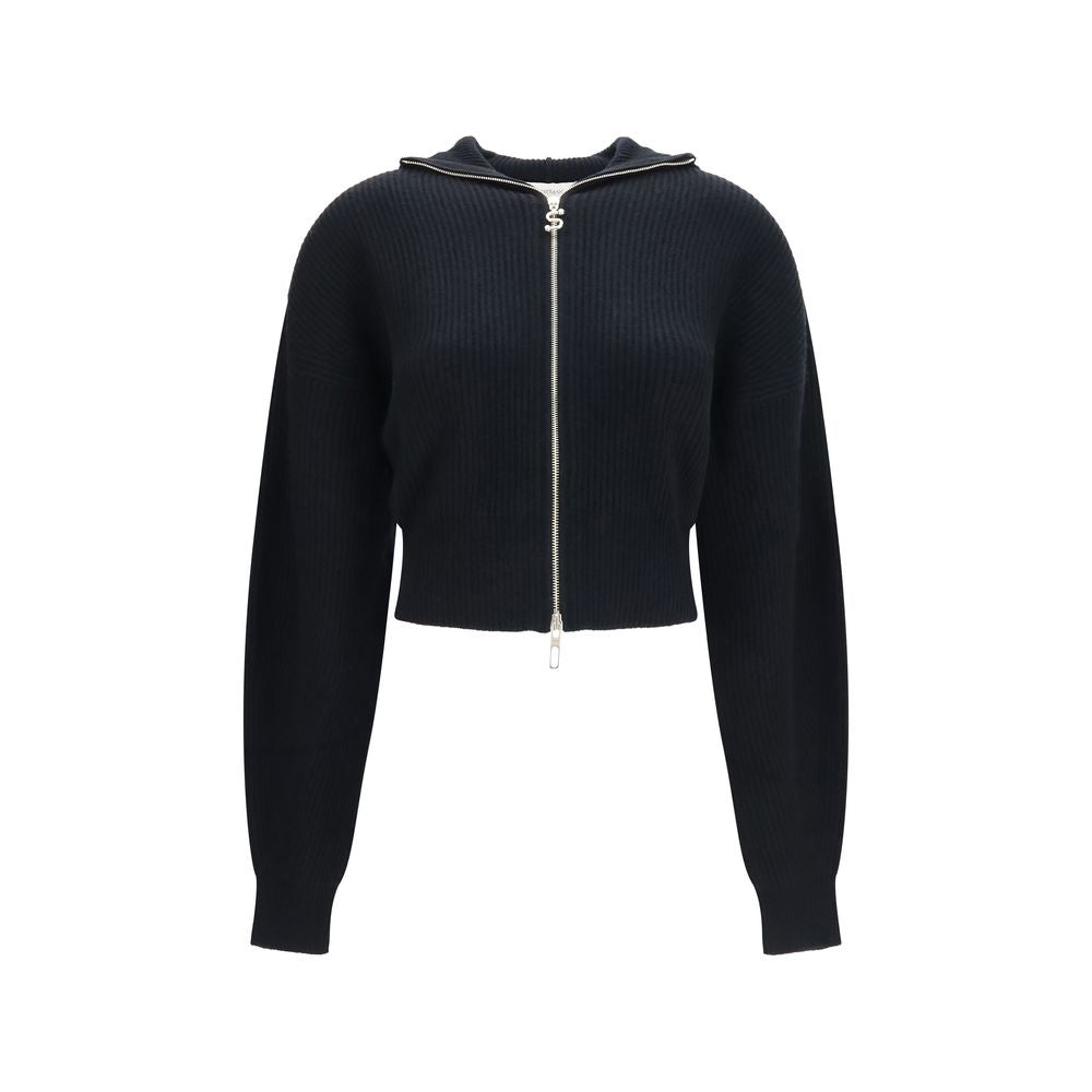 Max Mara Black Wool Cardigan