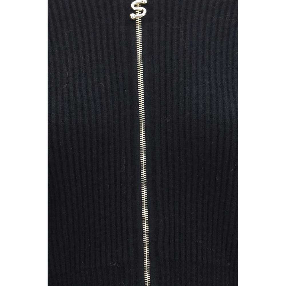 Max Mara Black Wool Cardigan