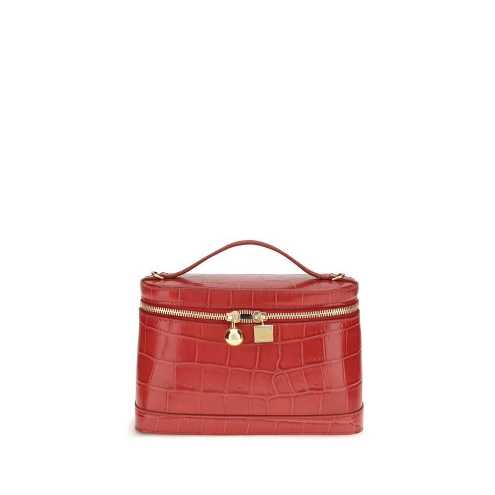 Jacquemus Red Leather Shoulder Bag