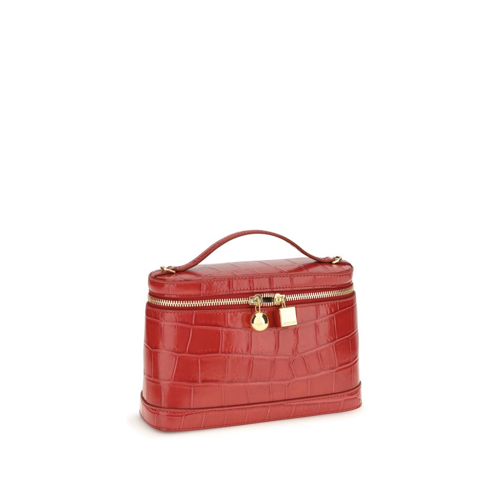 Jacquemus Red Leather Shoulder Bag