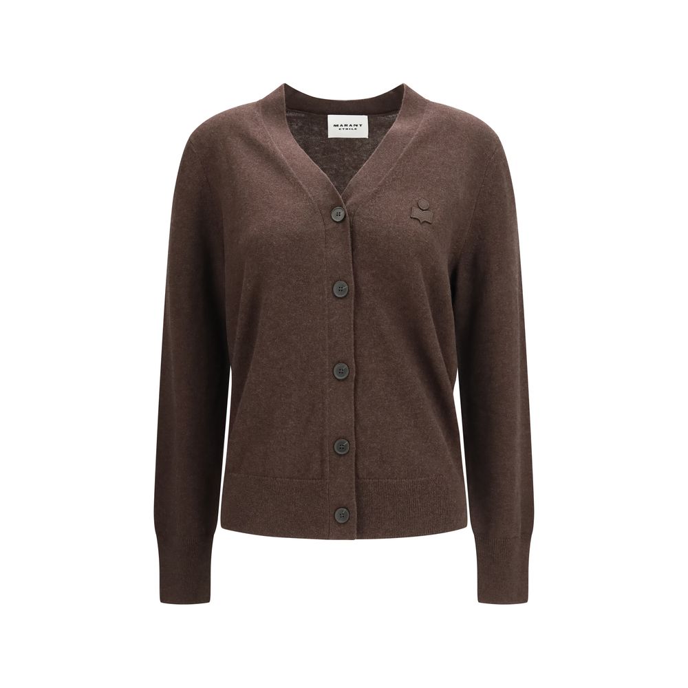 Isabel Marant Étoile Brown Cotton Cardigan