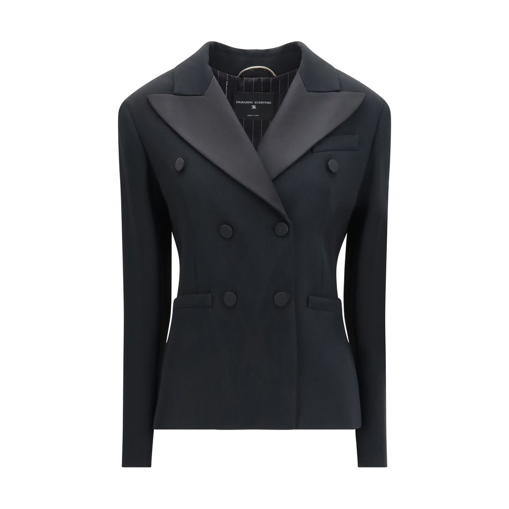 Ermanno Scervino Black Viscose Tuxedo
