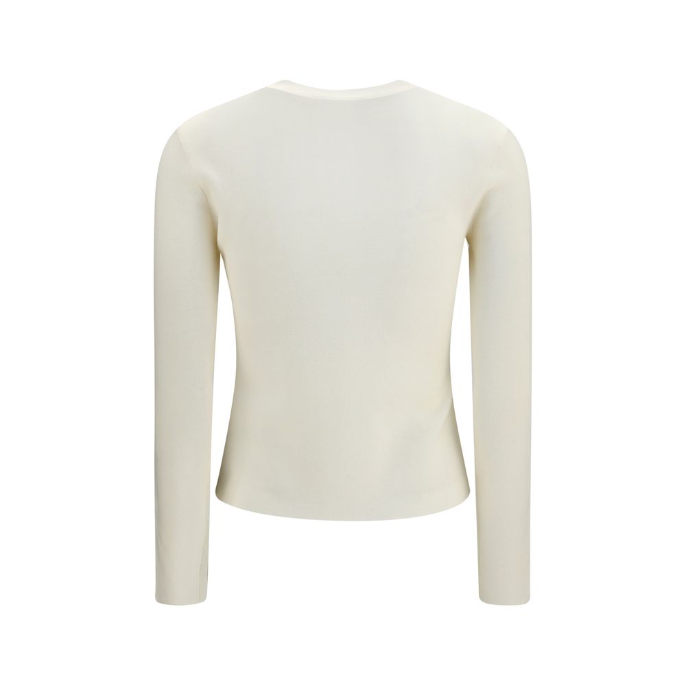 Max Mara White Wool Sweatshirt