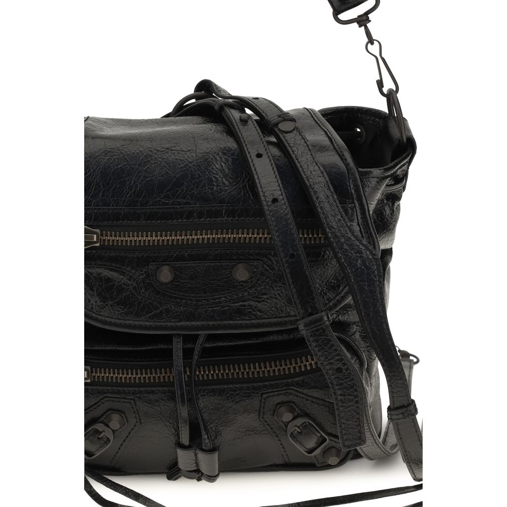 Balenciaga Black Aries Backpack
