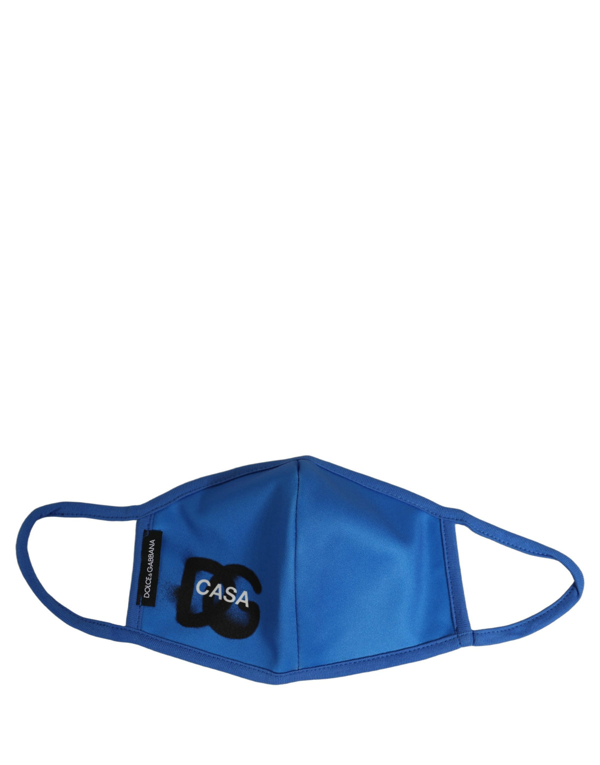 Dolce & Gabbana Blue DG CASA Logo Elastic Ear Strap Face Mask