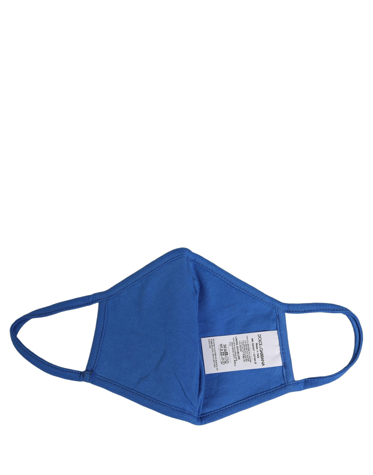 Dolce & Gabbana Blue DG CASA Logo Elastic Ear Strap Face Mask