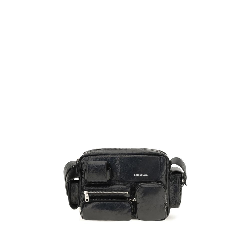 Balenciaga Black Aries Shoulder Bag
