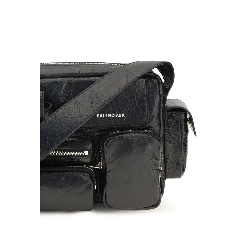 Balenciaga Black Aries Shoulder Bag