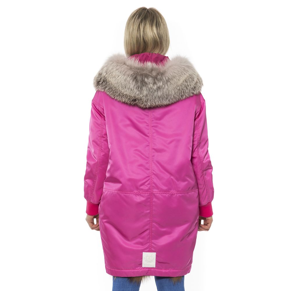 Mr&Mrs Italy Pink Cotton Women Jacket