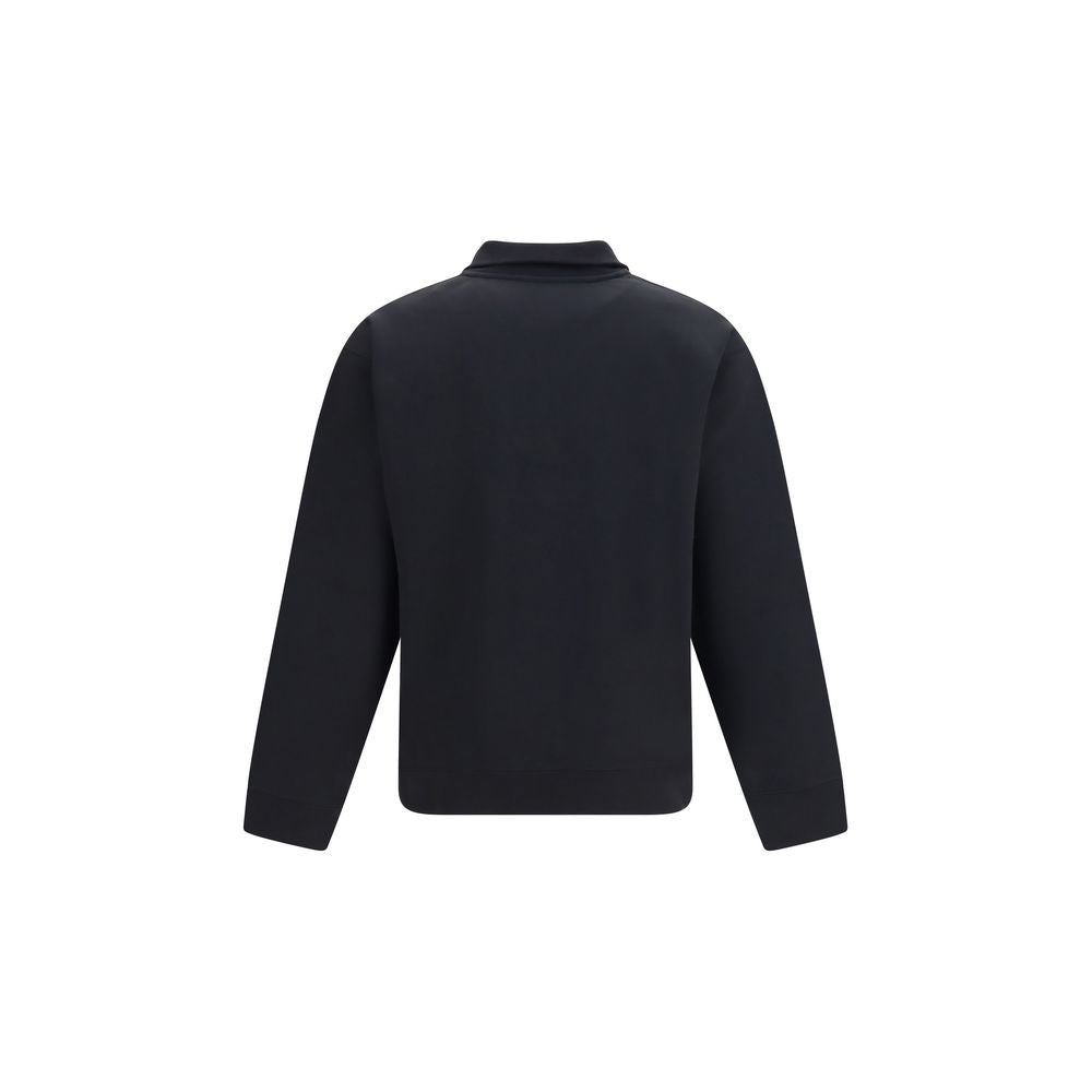 Valentino Garavani Black Cotton Sweatshirt