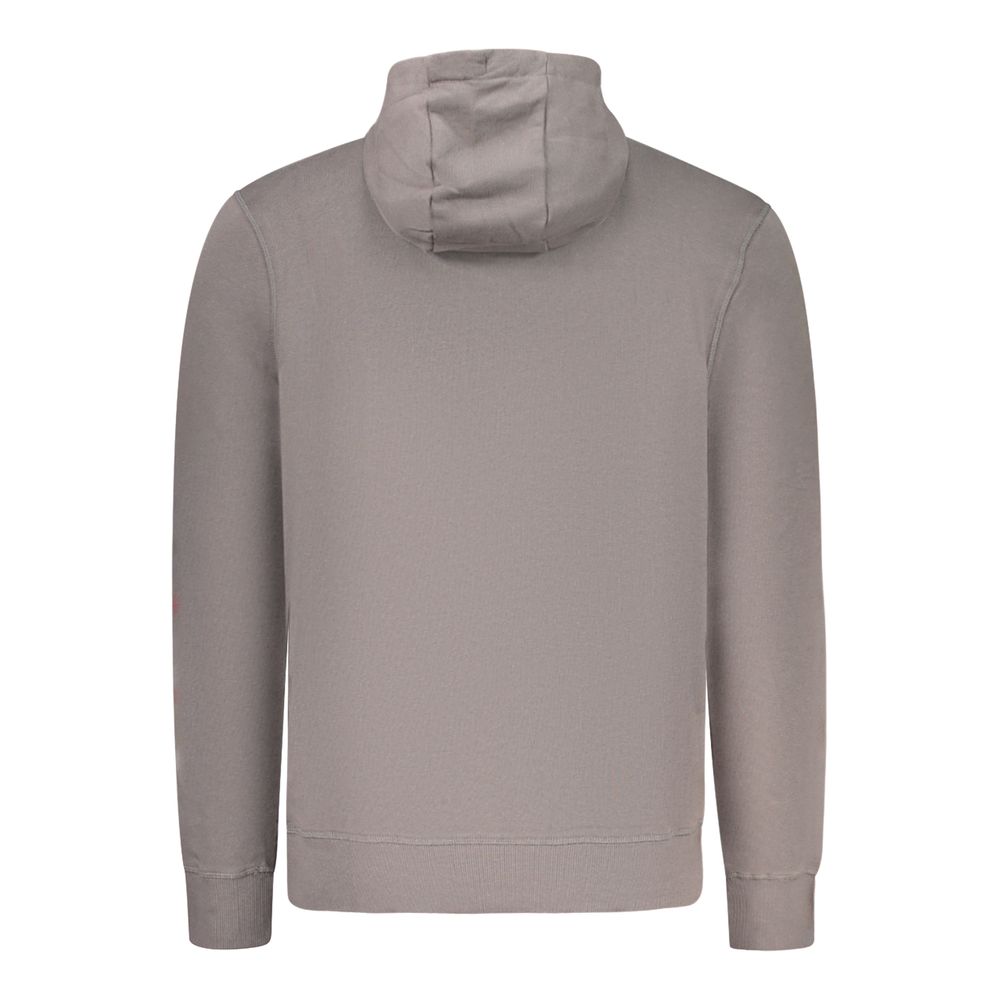 North Sails Gray Cotton Men's Hoodie