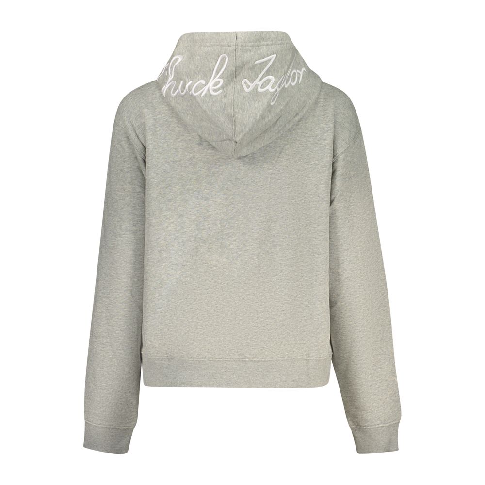 Converse Gray Cotton Womens Sweatshirt