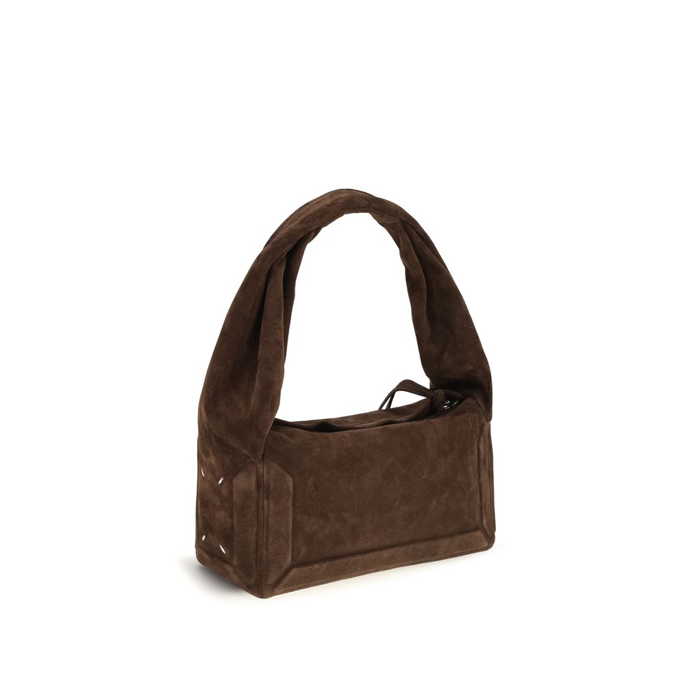Maison Margiela Brown Leather Shoulder Bag