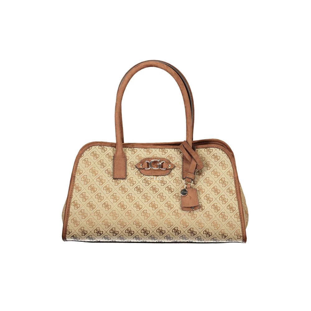 Guess Jeans Beige Handbag