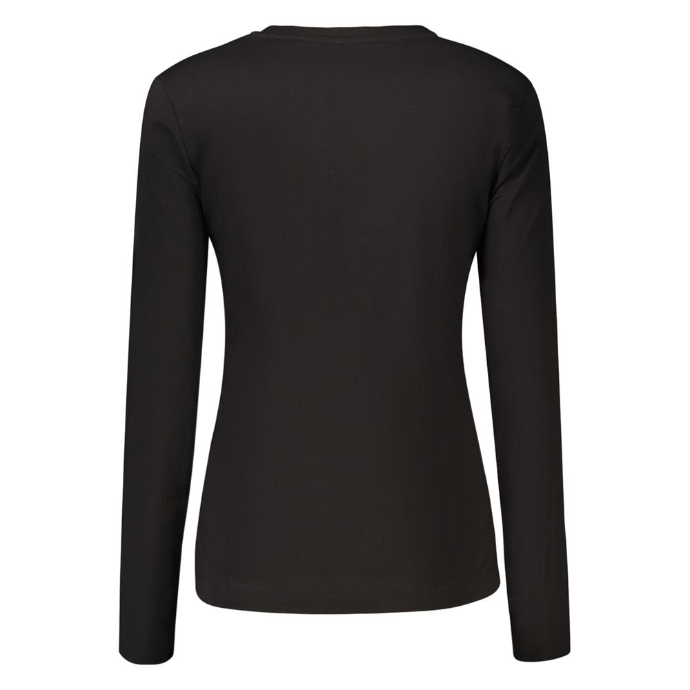 Guess Jeans Black Cotton Women's T-Shirt