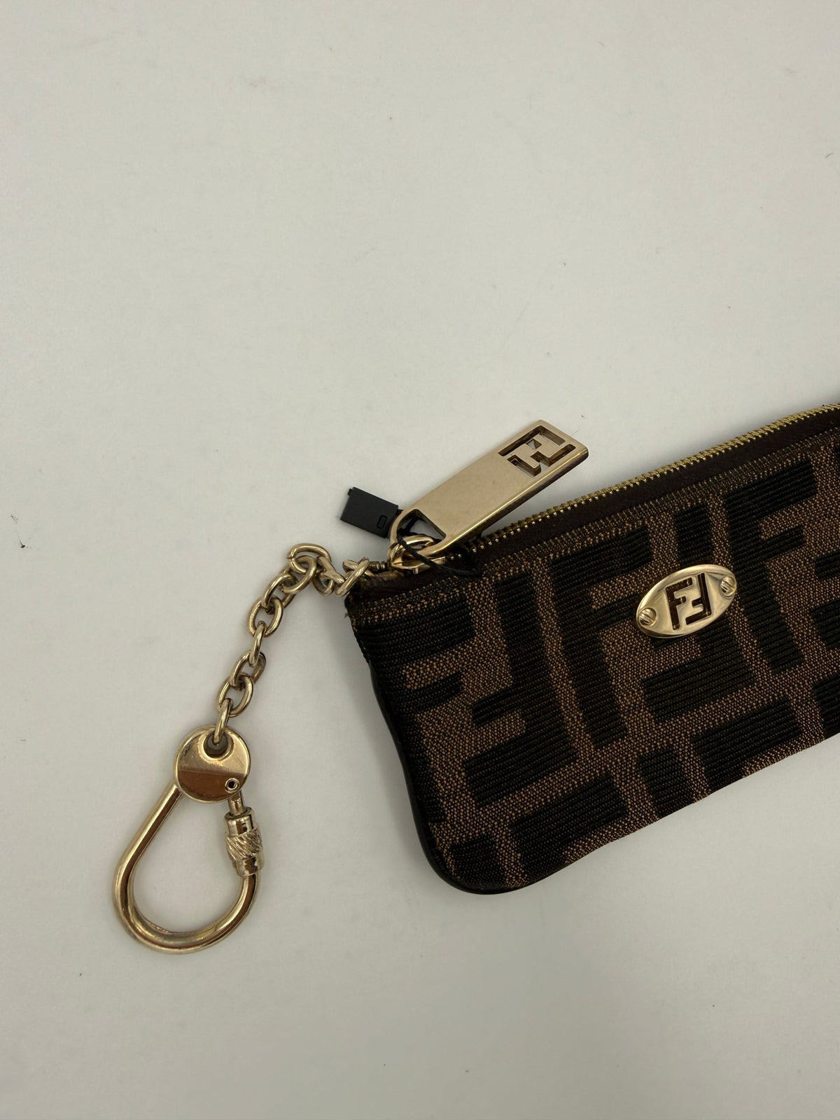Fendi FENDI FF Coin Purse/Card Holder with Chain