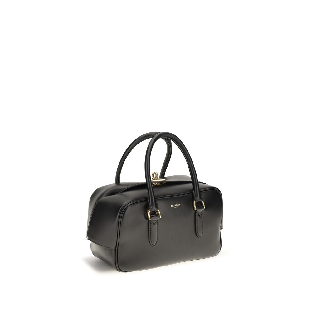 Balenciaga Black Leather Handbag