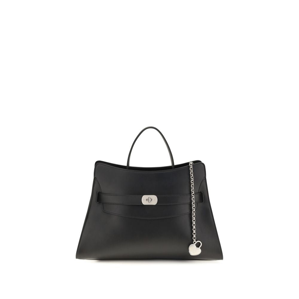 Alexander McQueen Black Leather Shoulder Bag