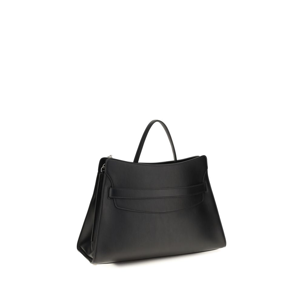 Alexander McQueen Black Leather Shoulder Bag