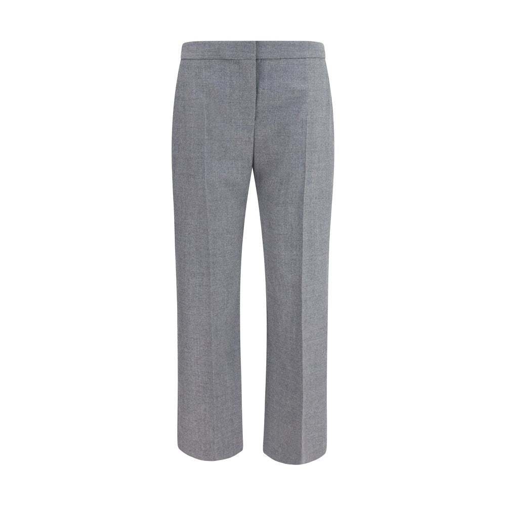 Alexander McQueen Gray Wool Casual Pants