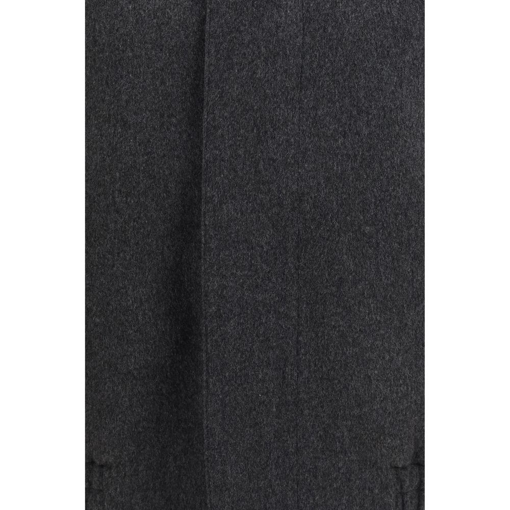 Lardini Gray Wool Bomber