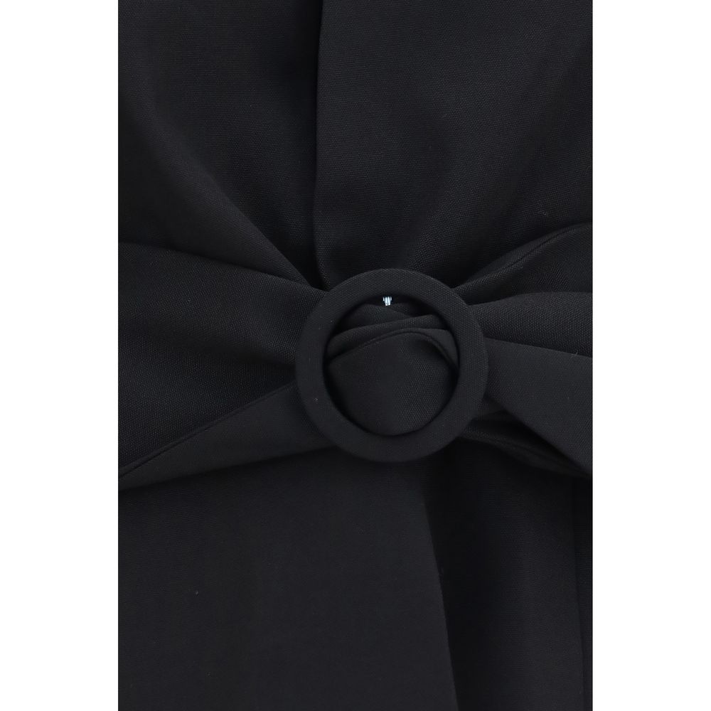 Jacquemus Black Wool Full-Length Jacket