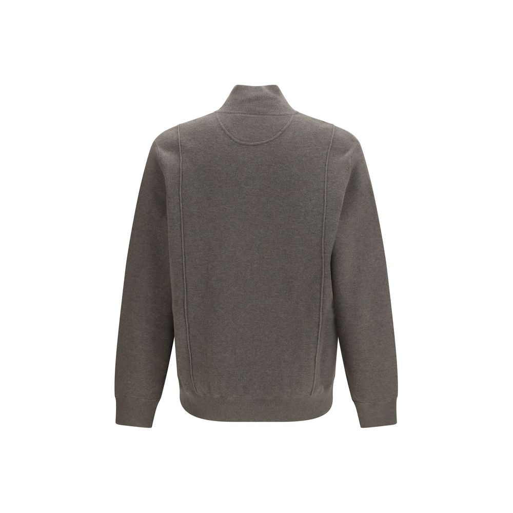 Brunello Cucinelli Bicolor Cashmere Hoodie