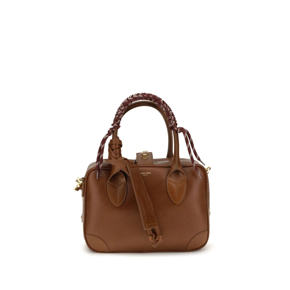 Golden Goose Brown Leather Handbag