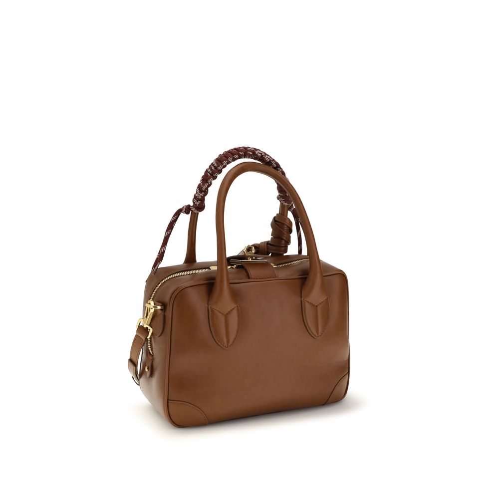 Golden Goose Brown Leather Handbag