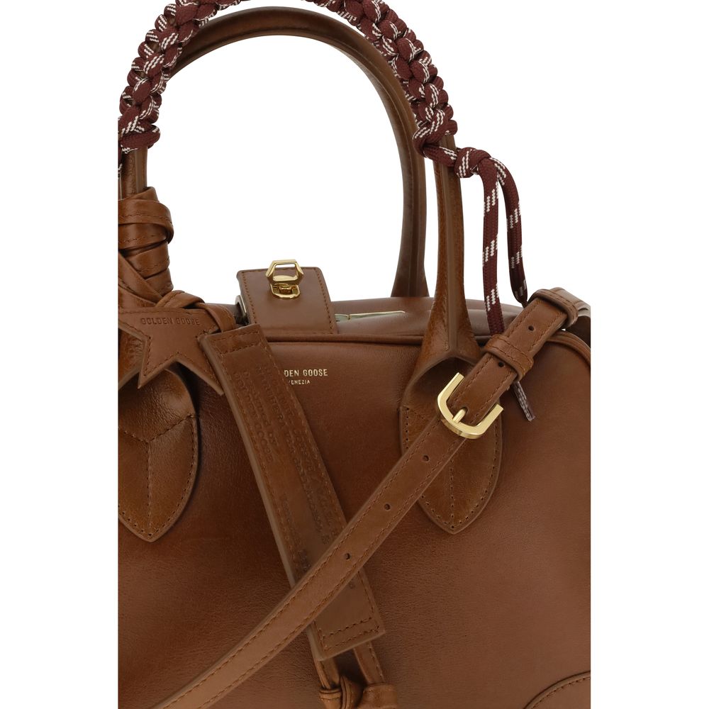 Golden Goose Brown Leather Handbag