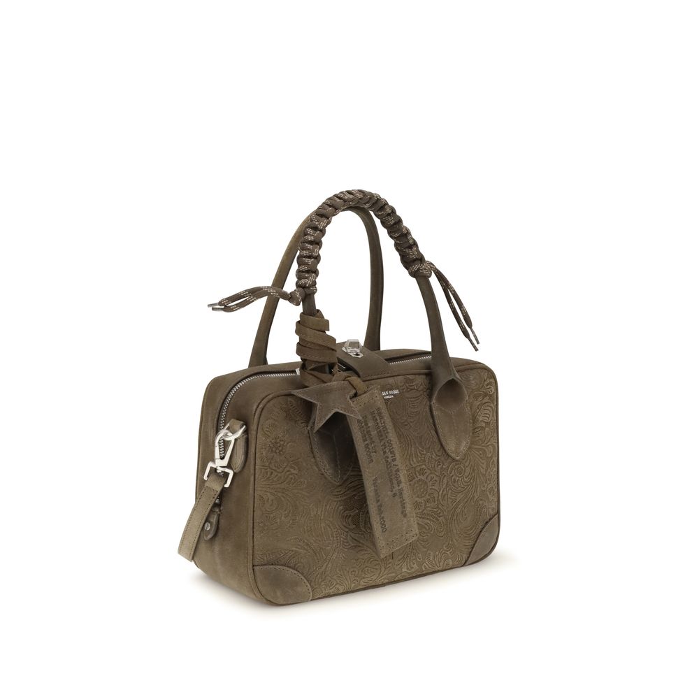 Golden Goose Army Leather Handbag
