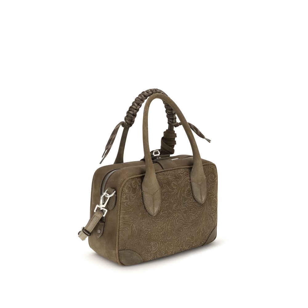 Golden Goose Army Leather Handbag