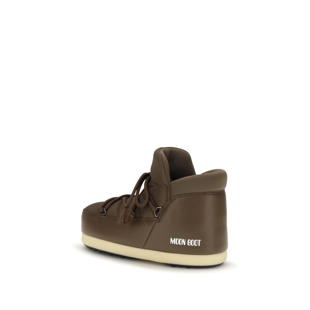 Moon Boot Brown Lace-Up Boots