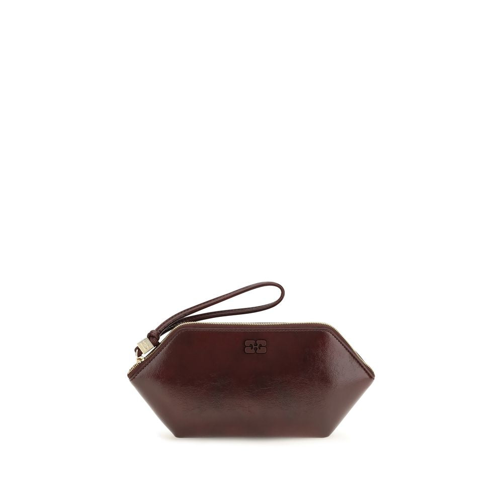 Ganni Bordeaux Recycled Accessories