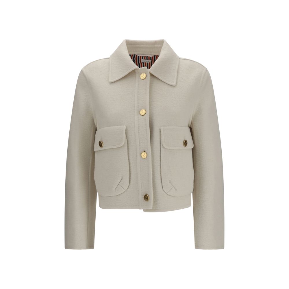 Thom Browne Beige Wool Jacket