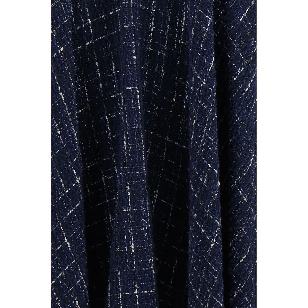 Sara Roka Blue Long Skirt