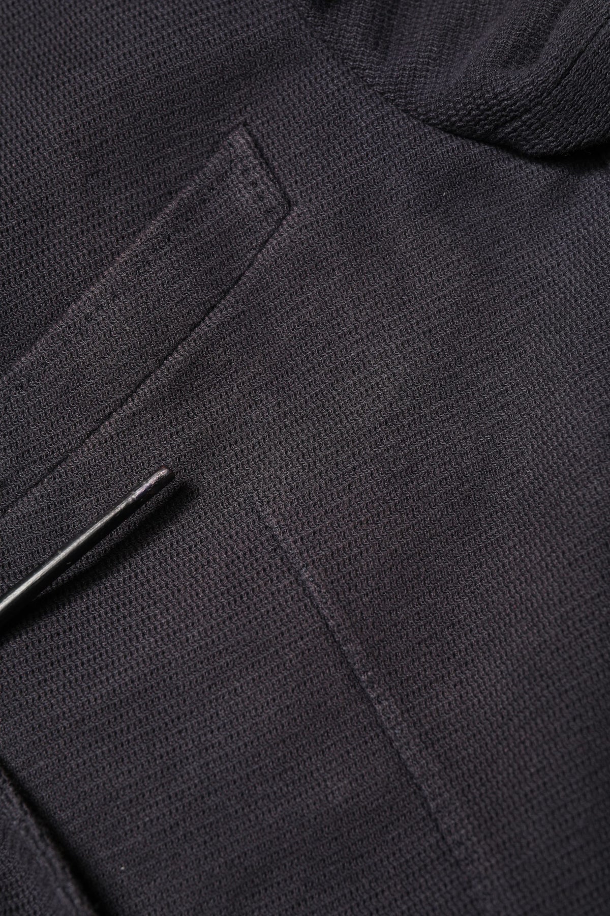 Dolce & Gabbana Dark Gray Cotton Men Single Breasted Jacket