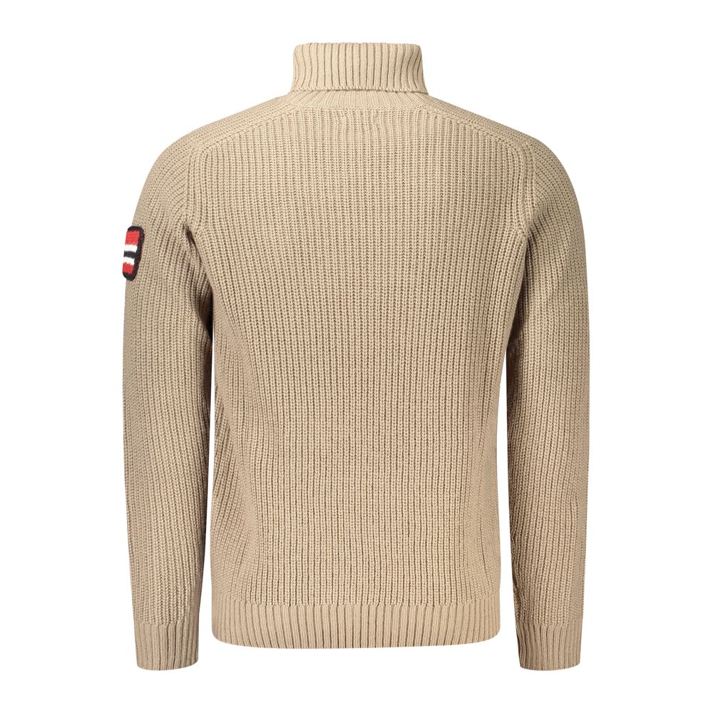 Norway 1963 Beige Wool Turtleneck