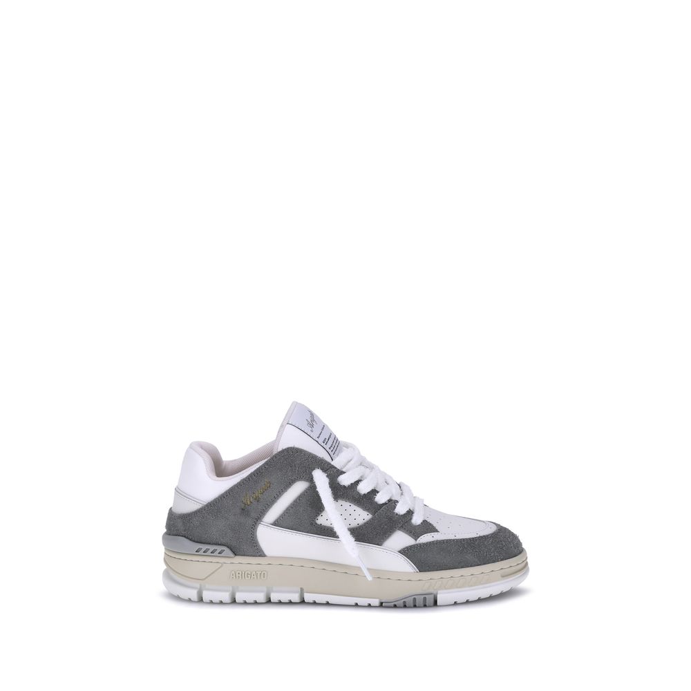 Axel Arigato Gray Calf Leather Bos Taurus Athletic Sneakers