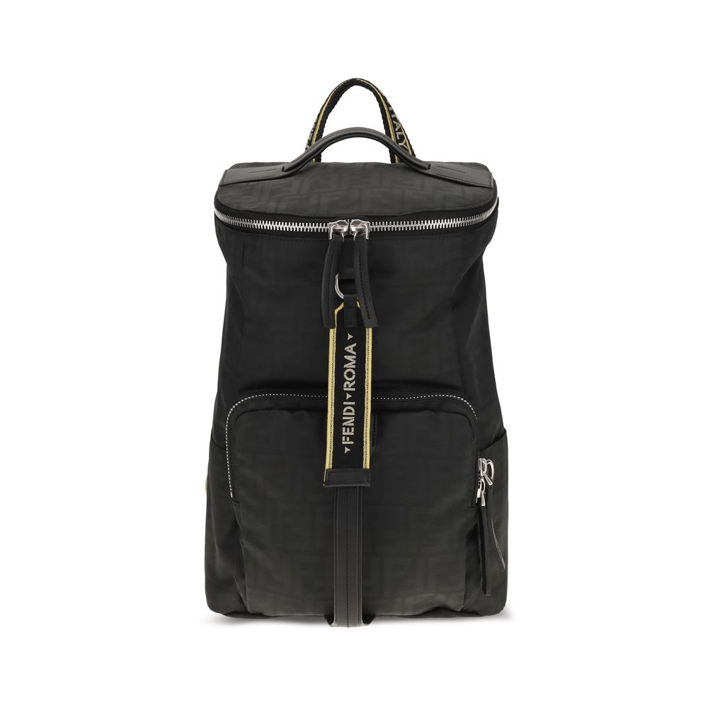 Fendi Black Backpack