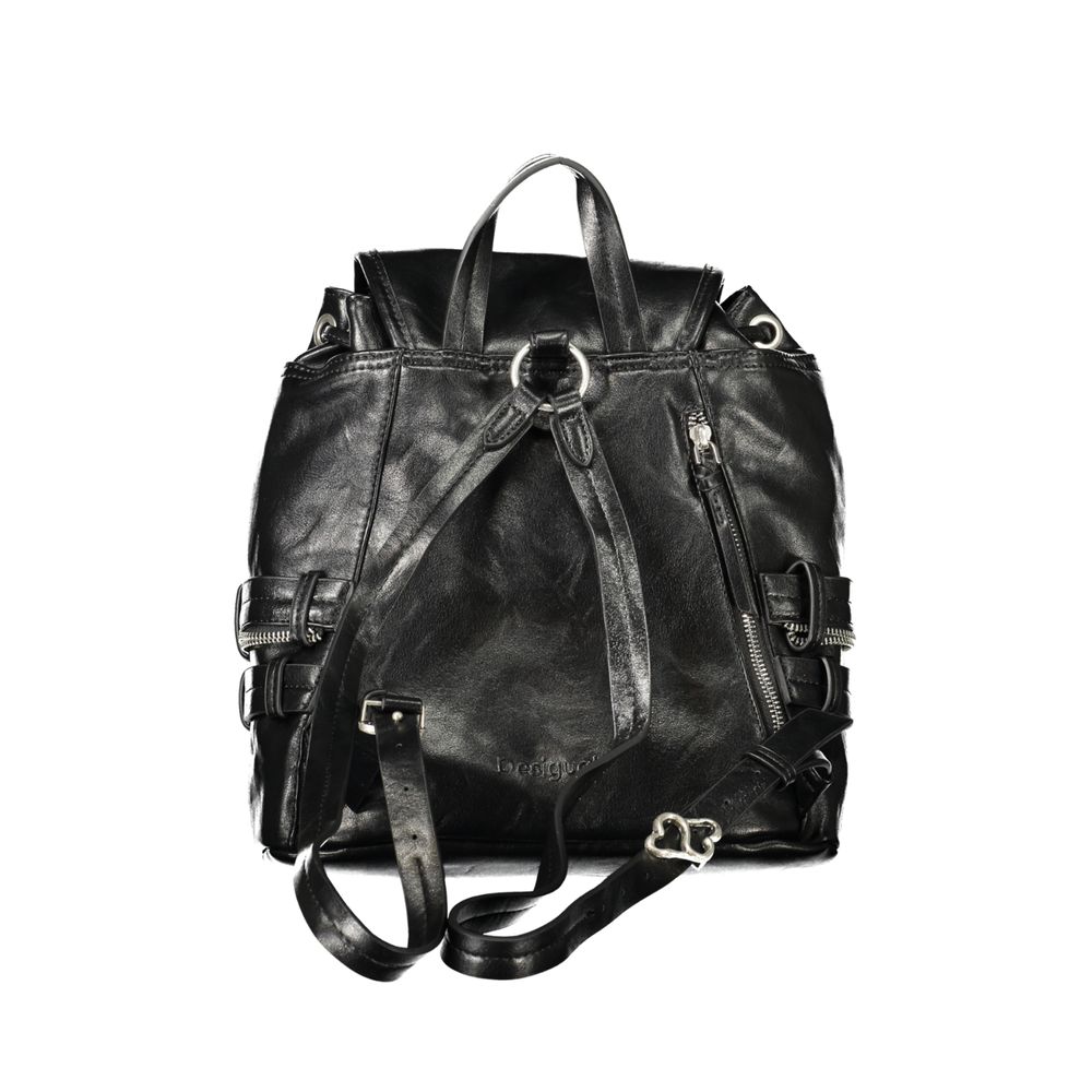 Desigual Black Womens Backpack