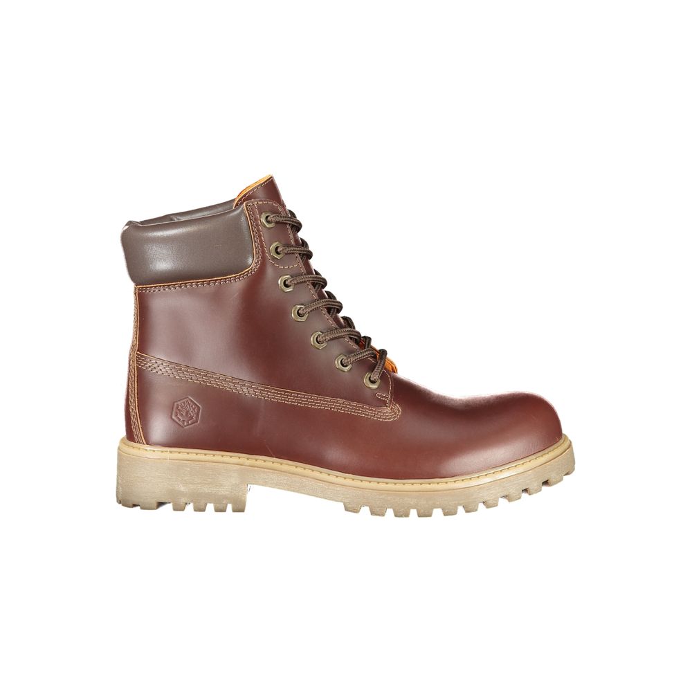 Lumberjack Brown Leather Men's Sneaker