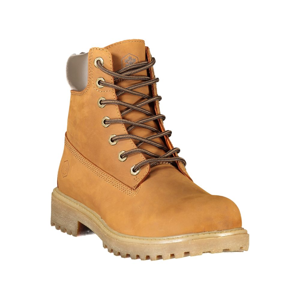 Lumberjack Brown Leather Men's Sneaker
