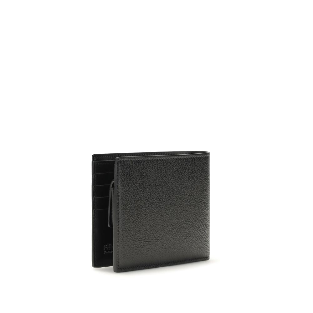 Fendi Black Leather Wallet