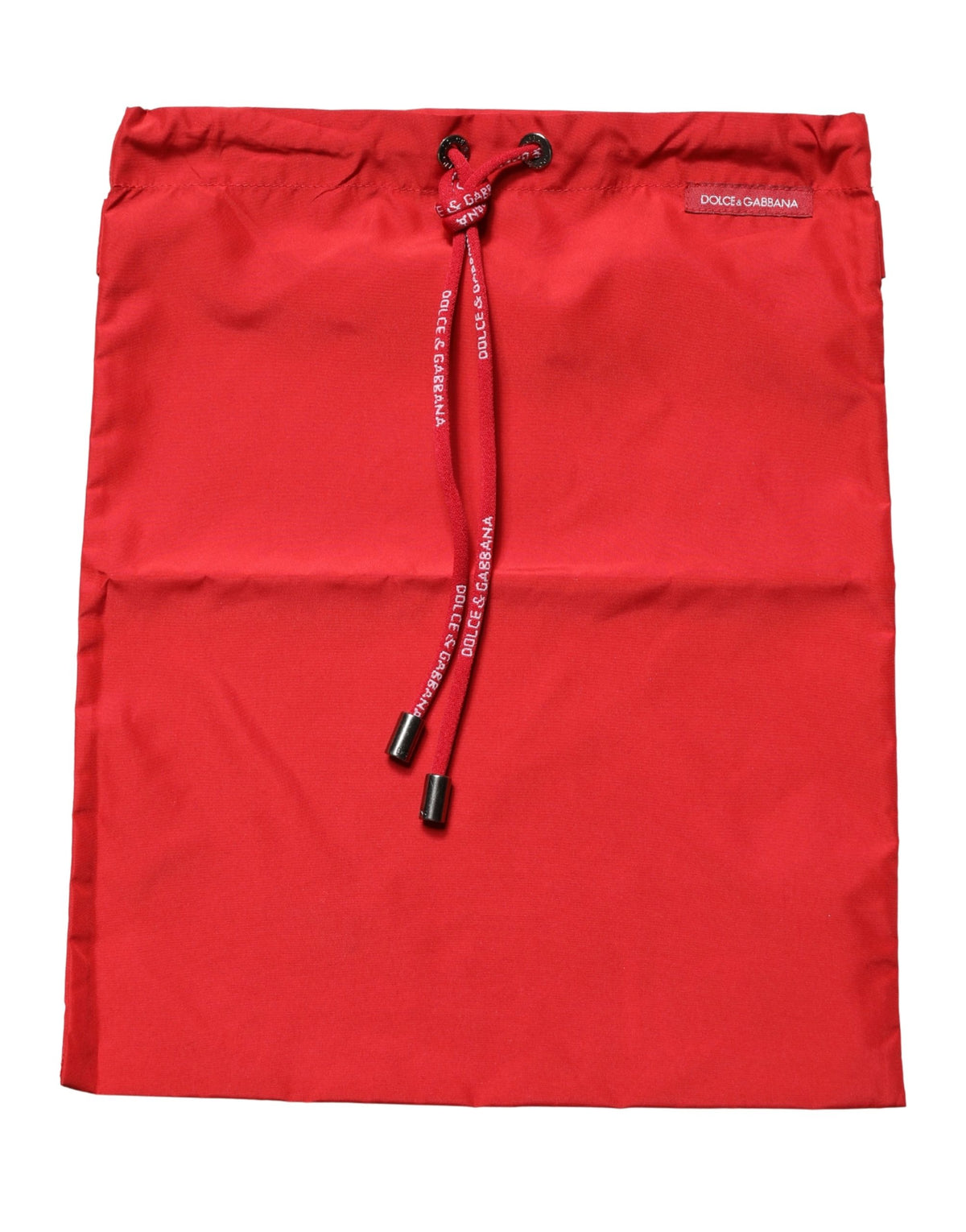 Dolce & Gabbana Red Drawstring Beach Shorts Swimwear