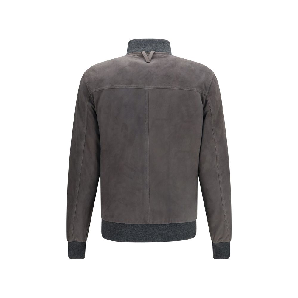 Valstar Brown Leather Bomber