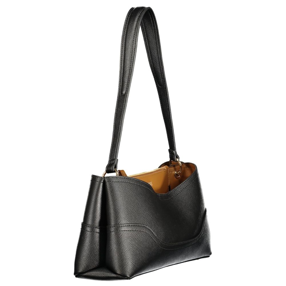 Twinset Nero  Women Bag with Compartments and Central Pocket